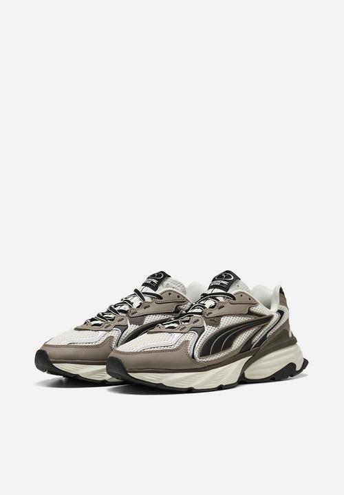 PUMA - Fade Nitro LS - Warm White/Mouse Gray
