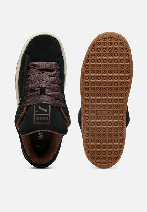 PUMA - Suede XL Wild Wns - PUMA Black/Chestnut Brown