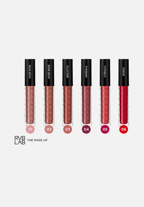 RVB Lab - Long Last Liquid Matt Lipstick 01 - Nude Rose