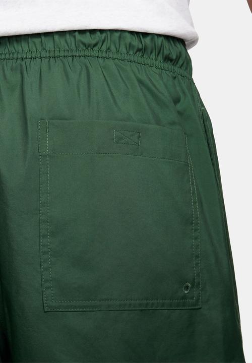 Nike - NSW  Club Woven Flow Short - Dk Green Fir/White