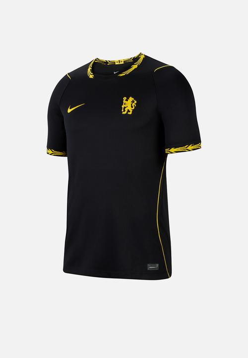 Nike - Chelsea F.C. 2026/27 Stadium Away Jersey  - Black/Midwest Gold