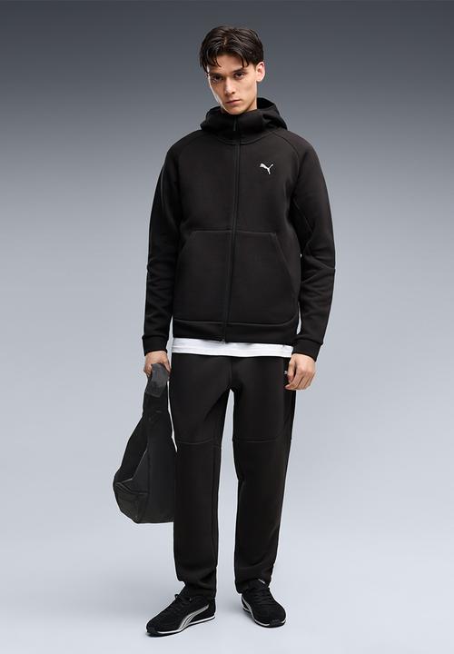 PUMA - PUMATECH Slim Full-Zip Hoodie DK - Black