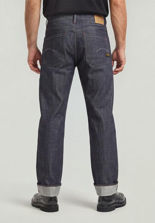 G-STAR - Dakota Regular Straight Selvedge - Raw Denim