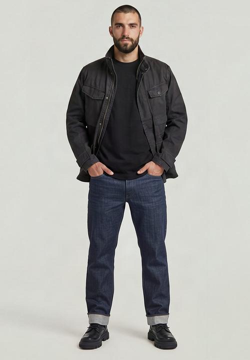 G-STAR - Dakota Regular Straight Selvedge - Raw Denim