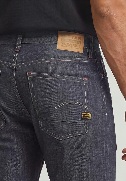 G-STAR - Dakota Regular Straight Selvedge - Raw Denim