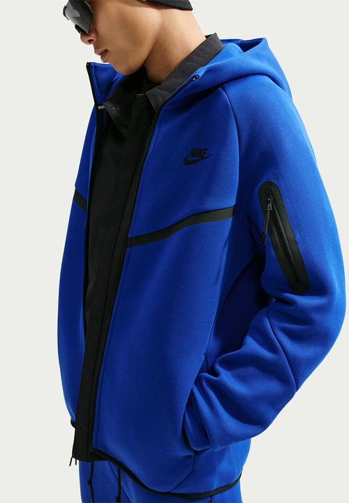 Nike - NSW Tech Fleece FZ Wr Hoodie - Old Royal/Black