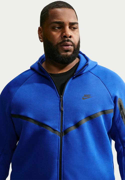 Nike - NSW Tech Fleece FZ Wr Hoodie - Old Royal/Black