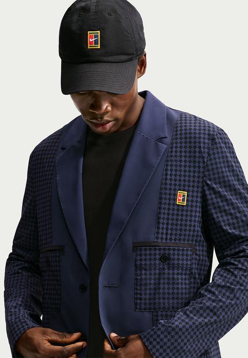 Nike -  Club Rules Sun AOP  Helios Blazer - Navy Obsidian/Black/Black