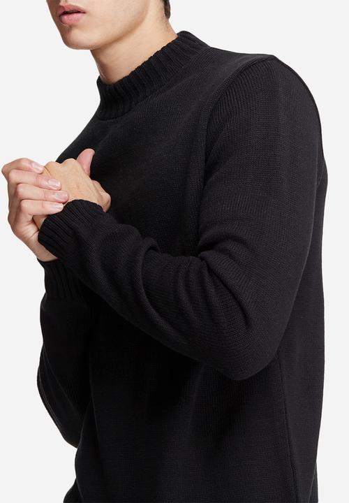 basicthread - High neck chunky knit