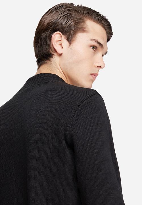 basicthread - High neck chunky knit