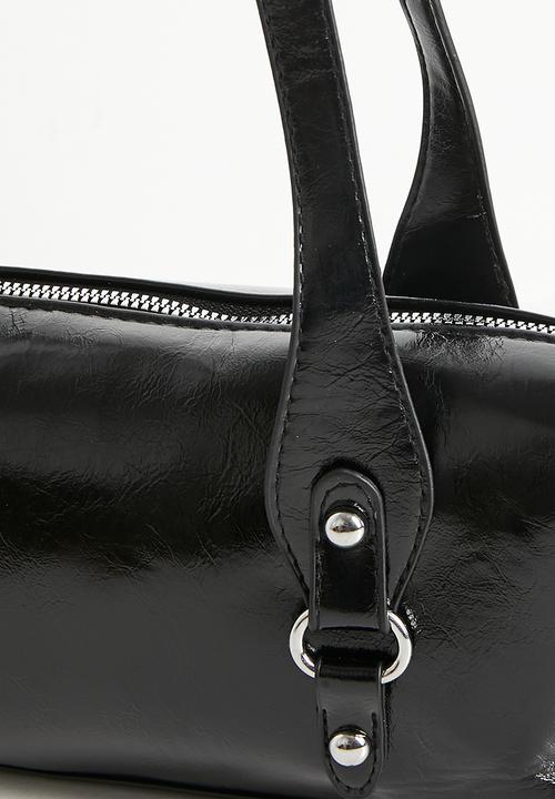 Tessa Design - Gaia Barrel Shoulder Bag - Black