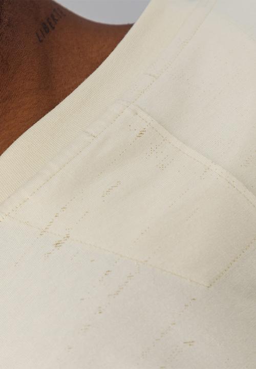 FP43 by S.P.C.C - J4CKP0T Tee - Stone