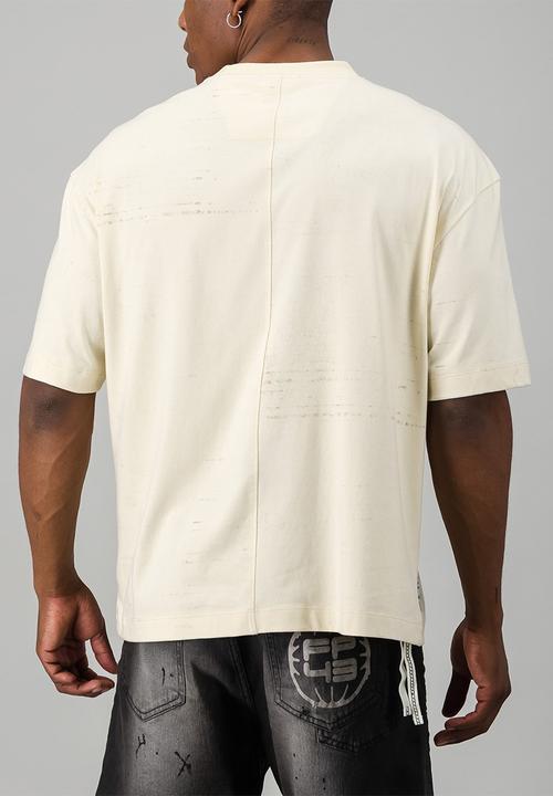 FP43 by S.P.C.C - J4CKP0T Tee - Stone