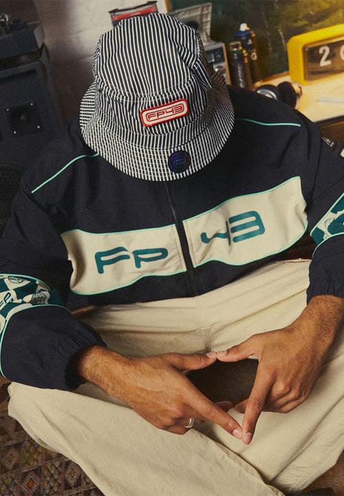 FP43 by S.P.C.C - SH1FT Bucket Hat - Black/White