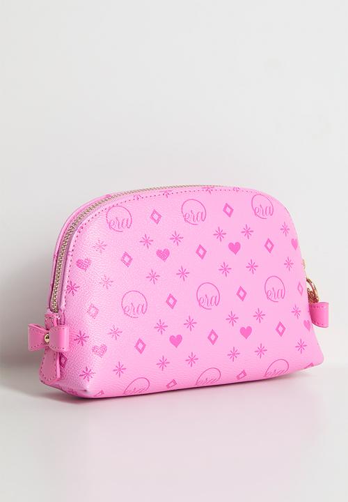 ERA by DJ Zinhle - Go Getter Makeup Bag  - Pink And White