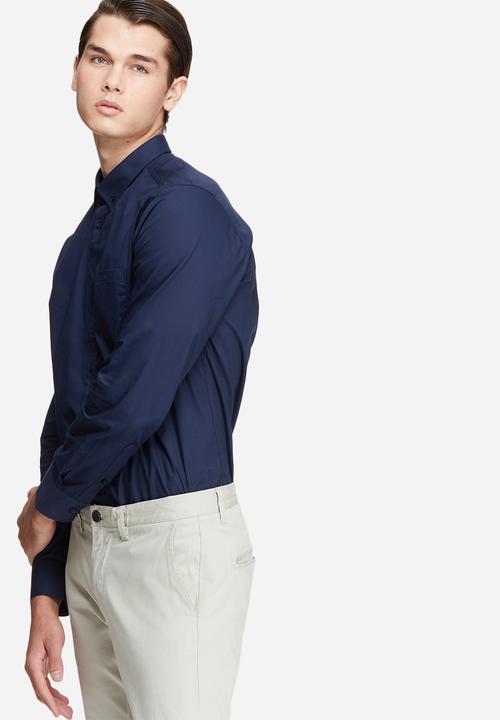 basicthread - Regular fit 1 pocket poplin