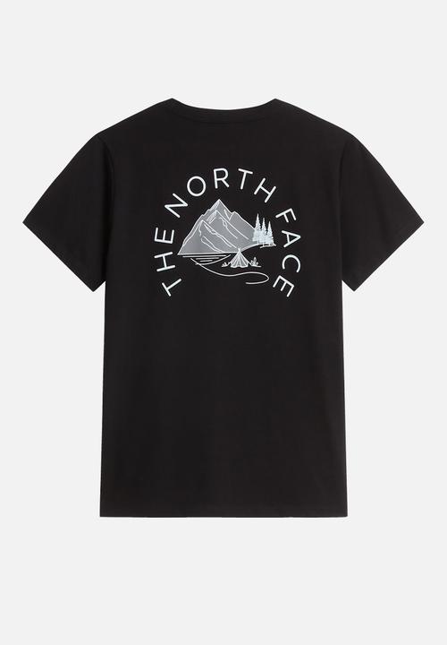 The North Face - W Mountainscape Regular Ss Tee - Tnf Black