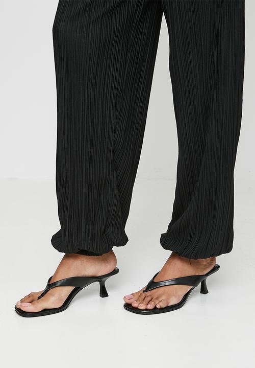 Me&B - Elasticated Waist Harem Pant - Black