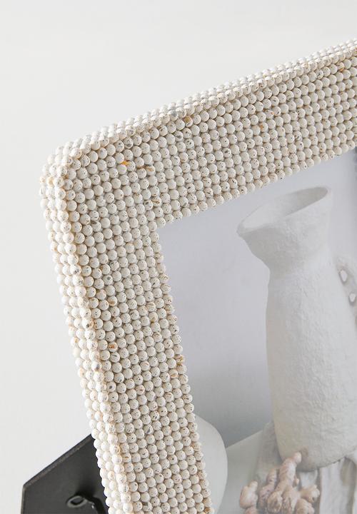 Sixth Floor - Textured Photo Frame White 13x18cm