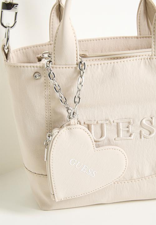 GUESS - Sasha Mini Tote Bag - Stone
