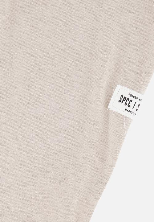 S.P.C.C - Troy Tee - Light Stone