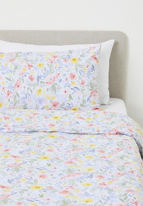 Sixth Floor - Annabelle Floral Cotton Blend Kids Duvet Set Multi