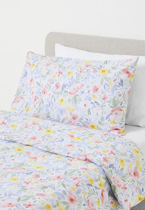 Sixth Floor - Annabelle Floral Cotton Blend Kids Duvet Set Multi