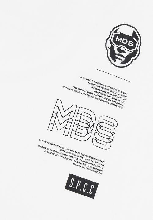 S.P.C.C - MDS Axel Tee - Off White