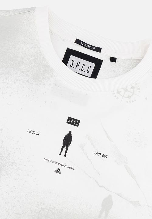 S.P.C.C - Recon Knox Tee  - White