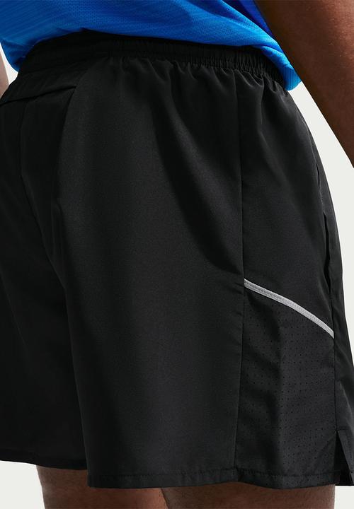 Nike - Miler  Dri-FIT 5" Brief-Lined Running Short -Black / Reflective Silver