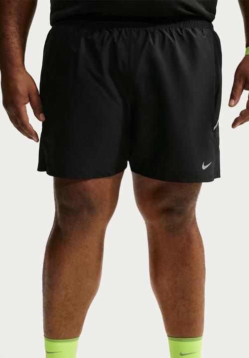 Nike - Miler  Dri-FIT 5" Brief-Lined Running Short -Black / Reflective Silver