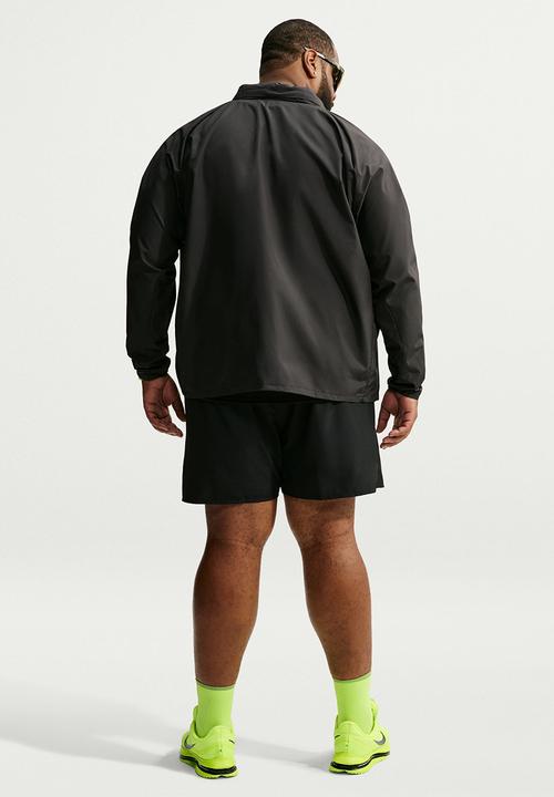 Nike - Miler  Dri-FIT 5" Brief-Lined Running Short -Black / Reflective Silver