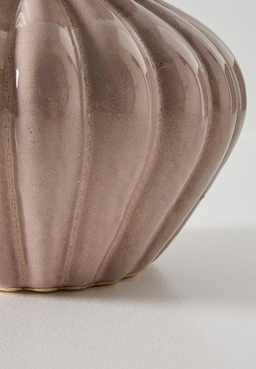 Sixth Floor - Bud Stoneware Vase - Pink