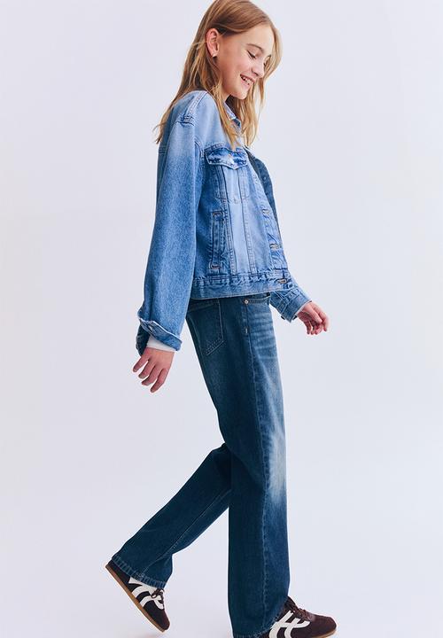 H&M - Straight leg jeans - dark denim blue