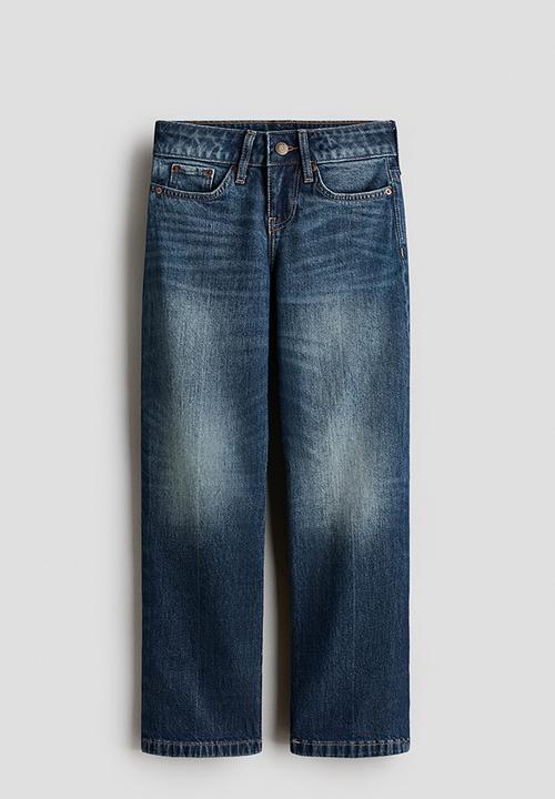 H&M - Straight leg jeans - dark denim blue