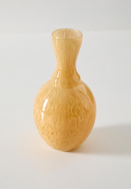 Sixth Floor - Glass Vase - Ochre