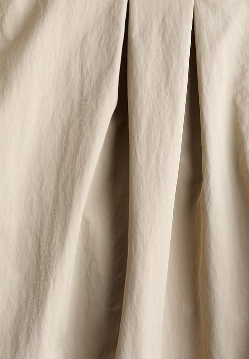 H&M - Balloon-leg nylon trousers - beige