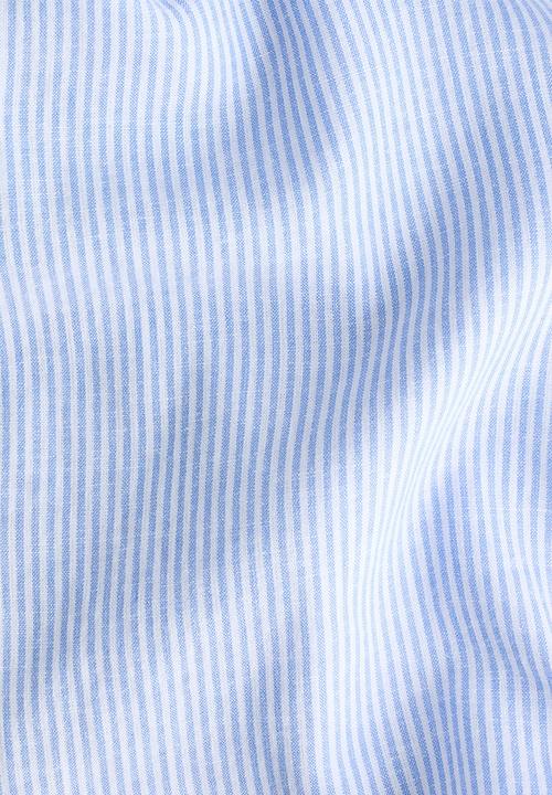 H&M - Linen-blend pyjamas - blue/striped