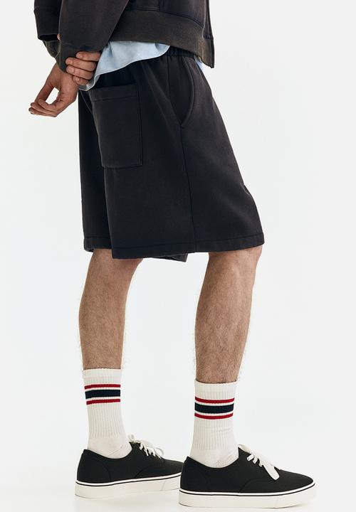 H&M - Relaxed fit shorts - navy blue