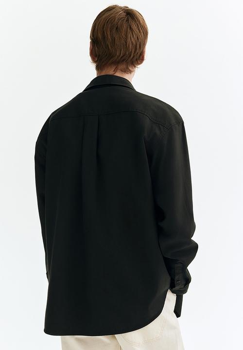 H&M - Relaxed fit shirt - black