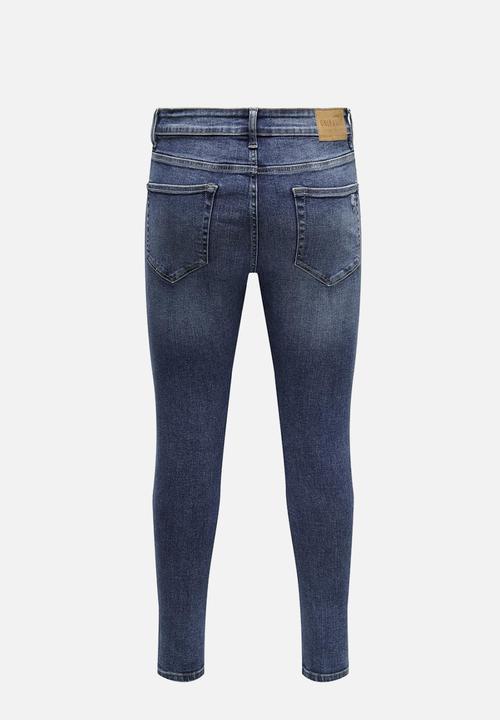 Only & Sons - ONSFLY Skinny Mas Denim Box - Blue