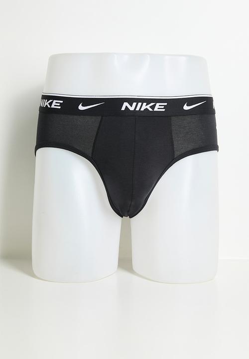 Nike - Essential Cotton Brief 3pk - Black