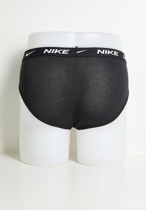 Nike - Essential Cotton Brief 3pk - Black