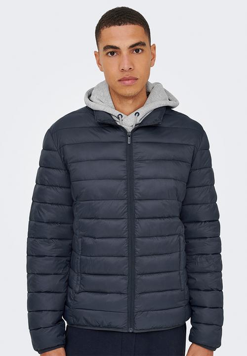 Only & Sons - Gavin Life Light Quilted Jacket - Parisian Night