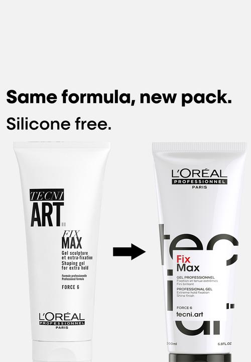 L’Oreal Professionnel - Fix Max Zero Residue Hair Styling Gel Extra Hold - 200ml