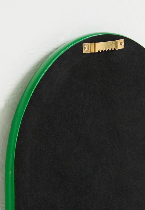 Sixth Floor - Pill Resin Mirror - Green