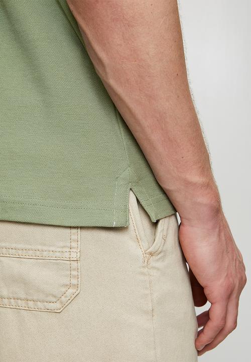 Brave Soul - Agitoc Polo - Mineral Green