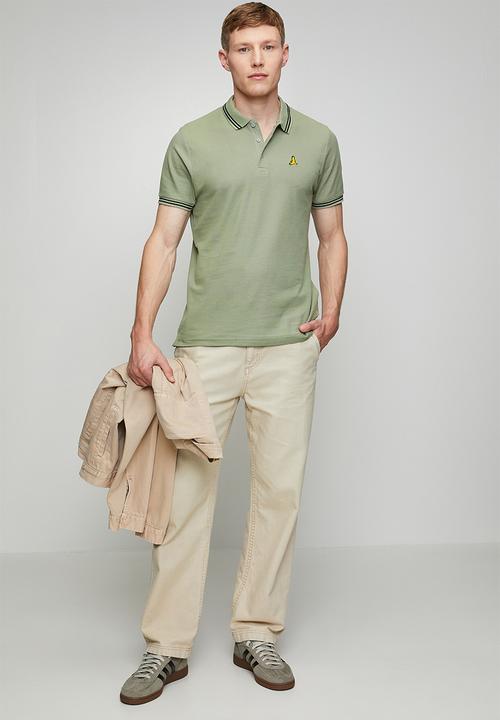 Brave Soul - Agitoc Polo - Mineral Green
