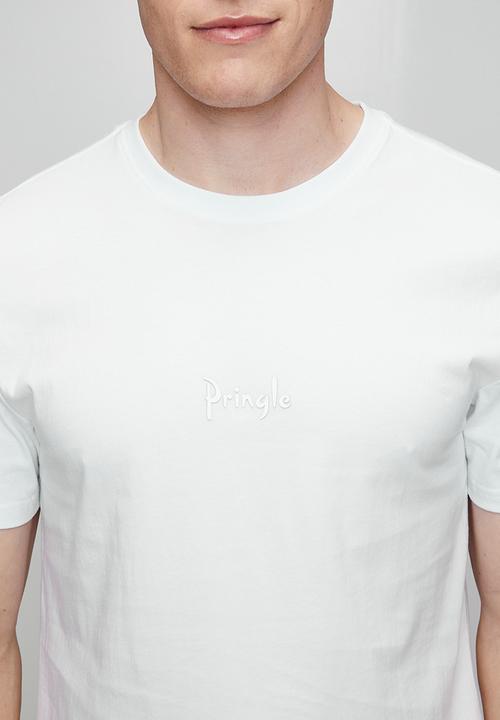 Pringle of Scotland - Pringle Henry Raised Printed Tee - White