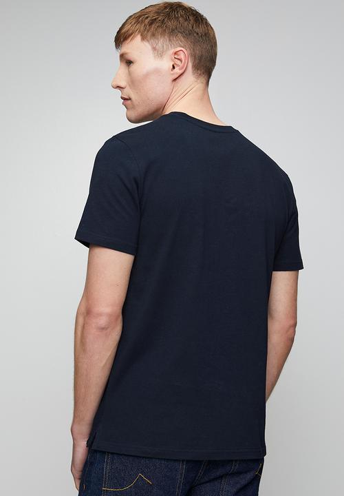 Pringle of Scotland - Pringle Henry Raised Printed Tee - Navy